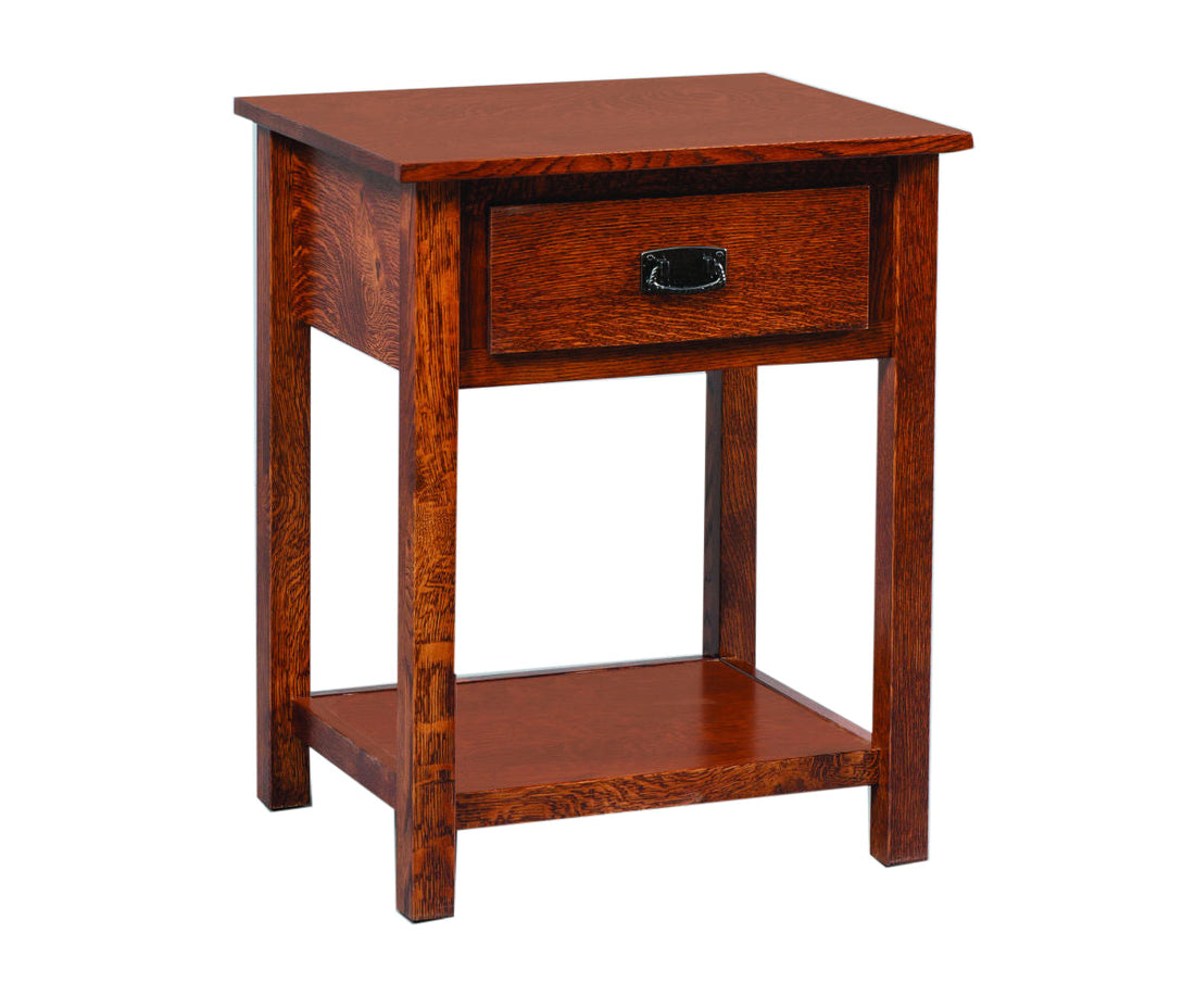 Elkins Open Night Stand with Shelf