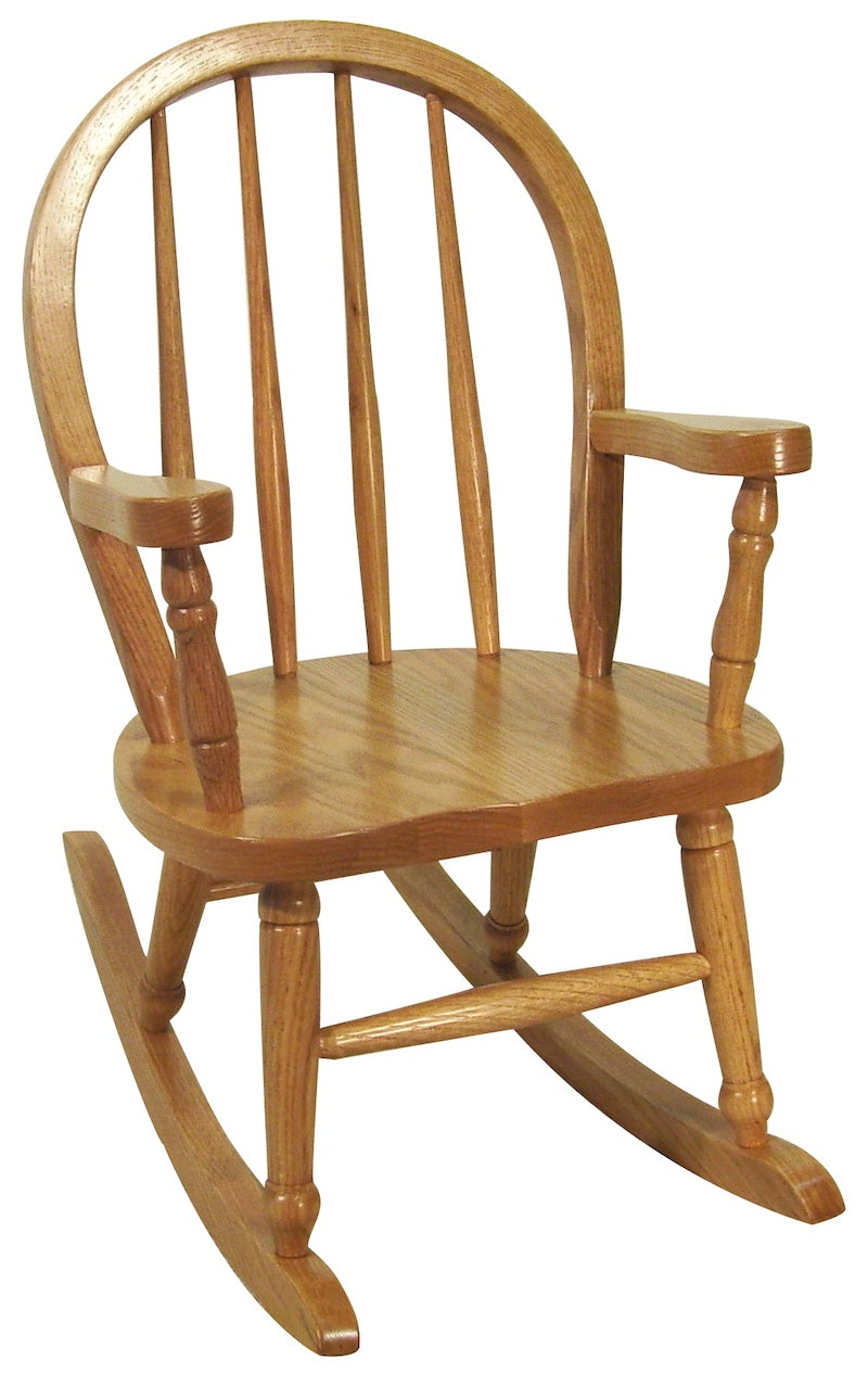 Bow Back Child’s Rocking Chair