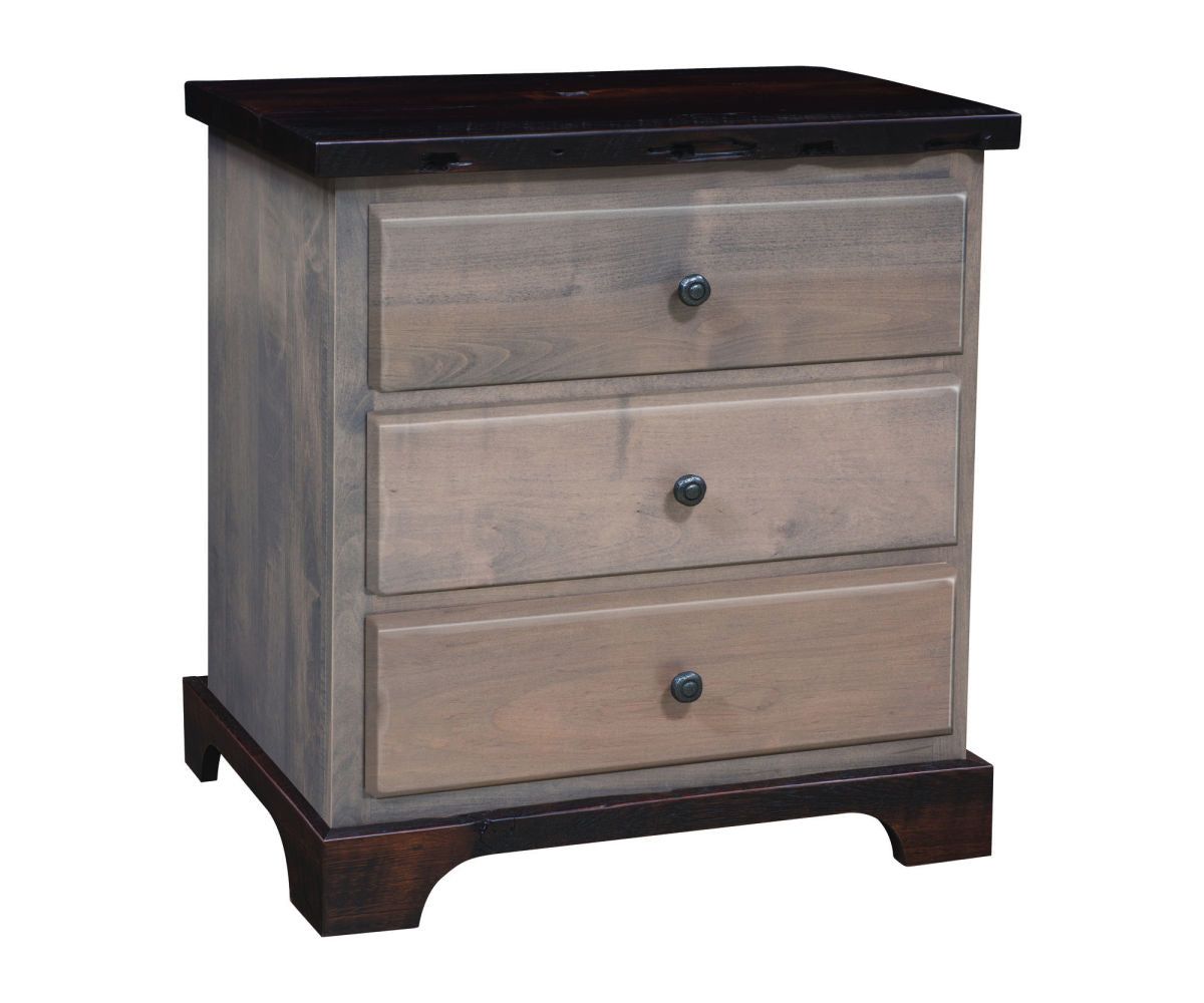 Manchester 3 Drawer Night Stand