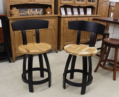 24″ Auglaize Bar Chair With Back