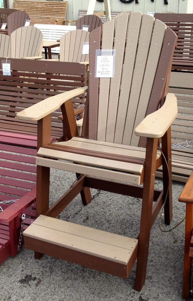 Poly Adirondack Balcony Chair