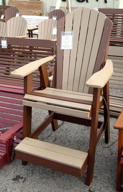 Poly Adirondack Balcony Chair