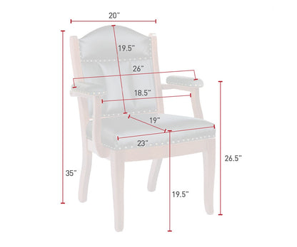 Low Back Client Arm Chair