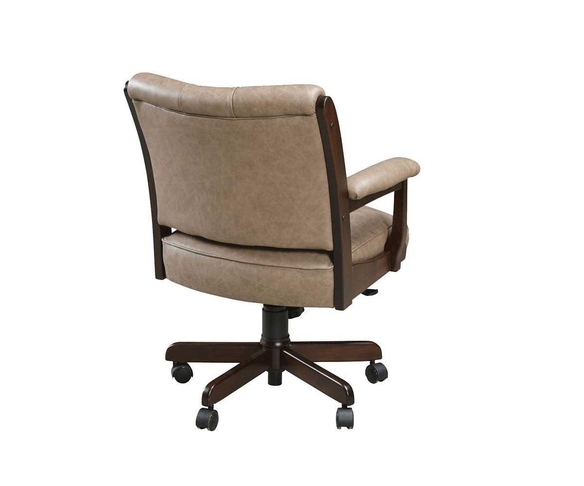 Edelweiss Tufted Desk Chair with Arms
