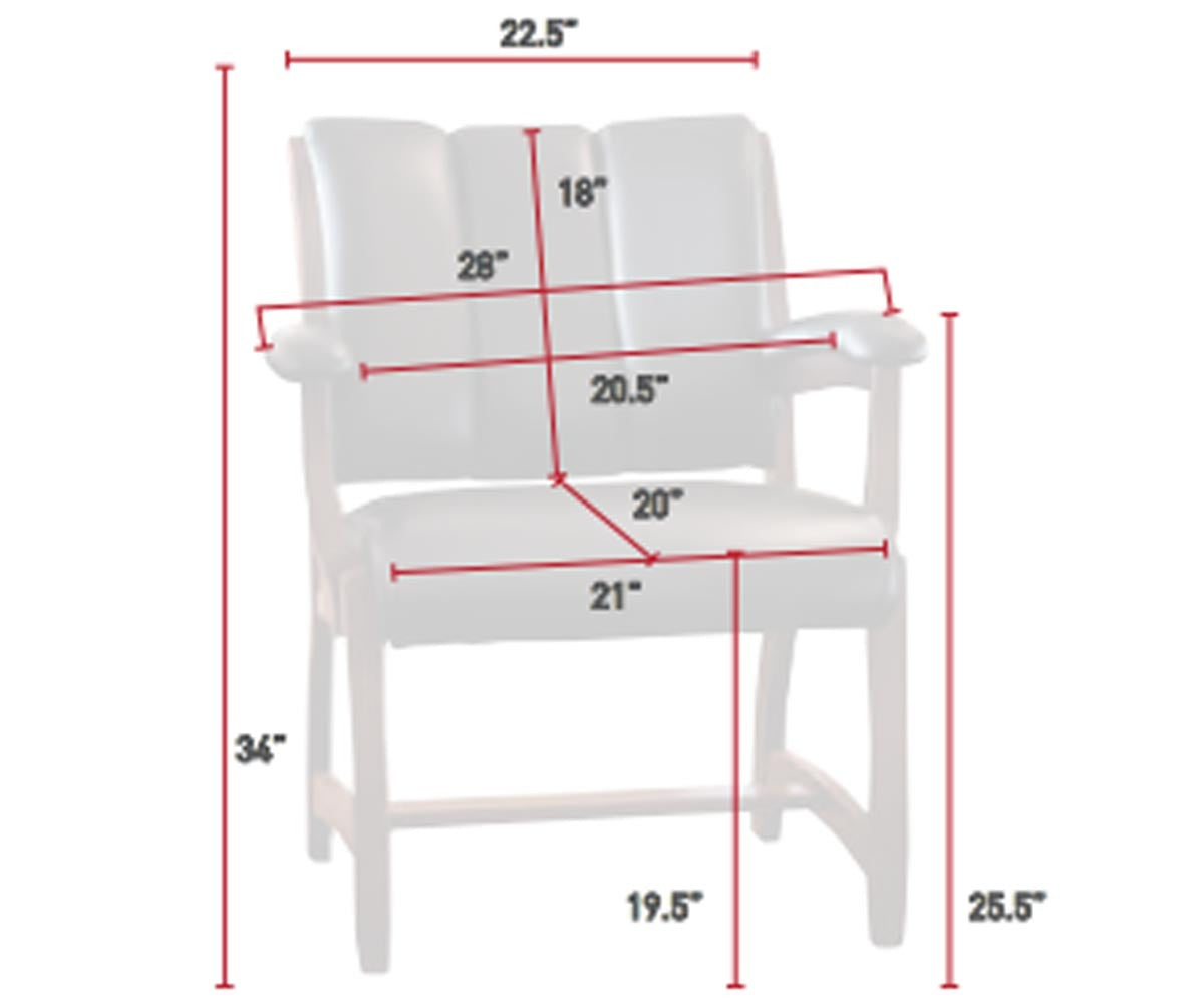 Edelweiss Client Arm Chair