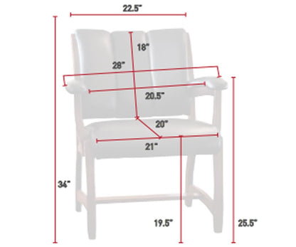 Edelweiss Client Arm Chair