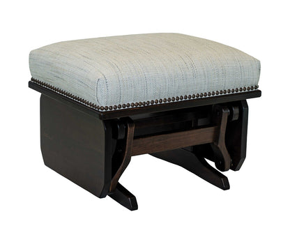 Mission Gliding Ottoman - Solid Sides