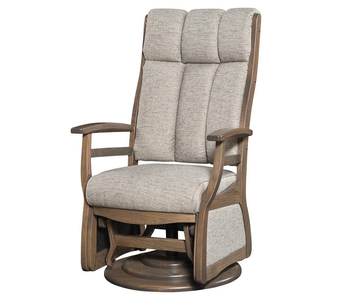 Sierra High Back Swivel Glider
