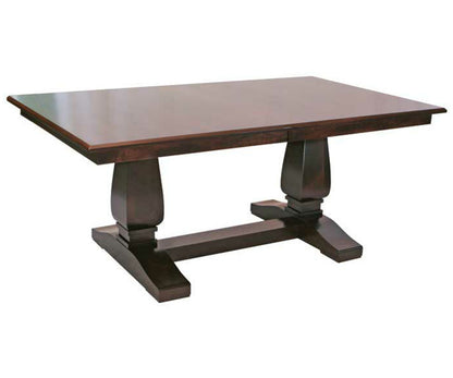 Accent Double Pedestal Table