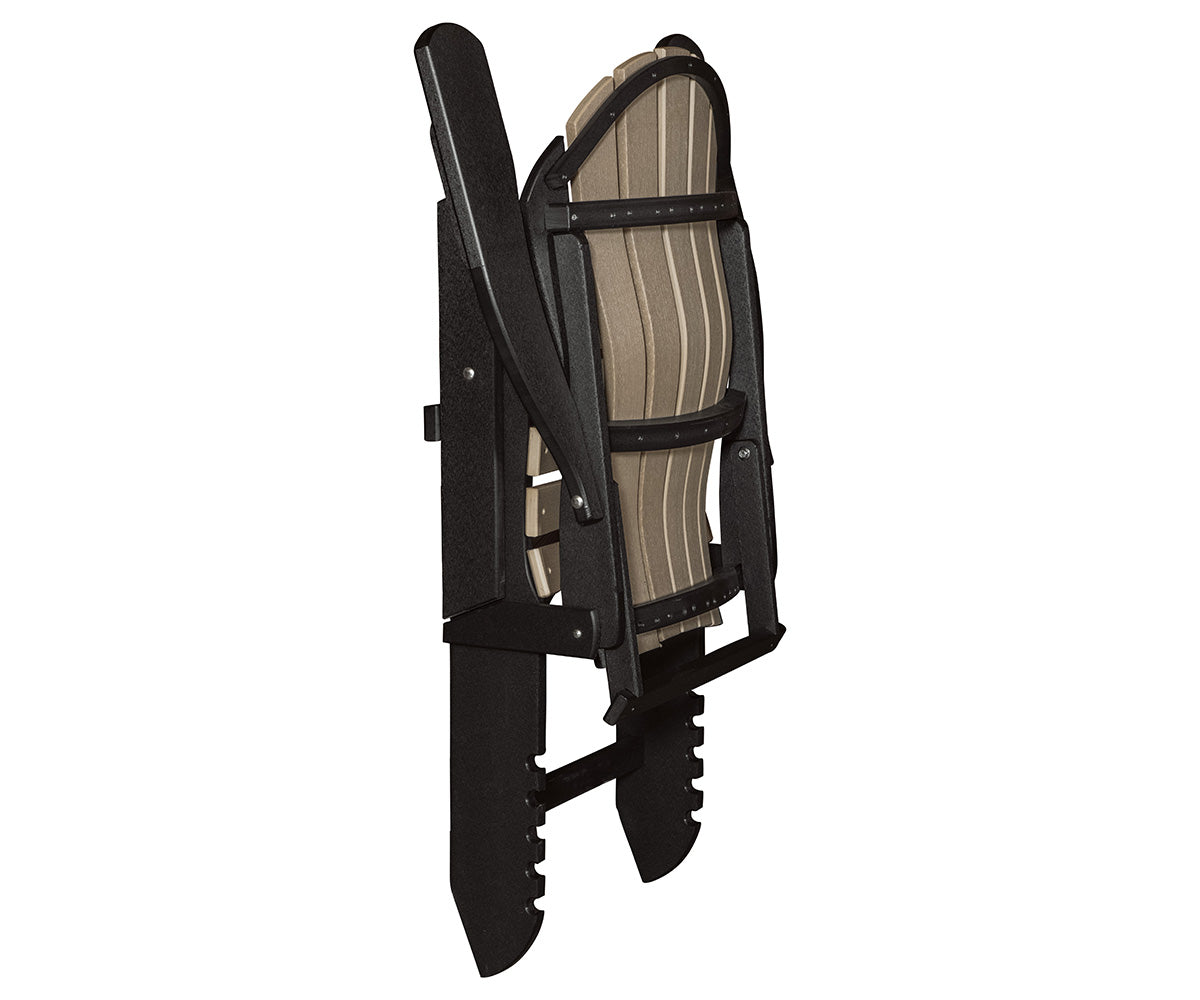 Poly Adirondack Bentback Folding & Lounging Beach Chair