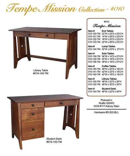 Tempe Mission 48" Coffee Table