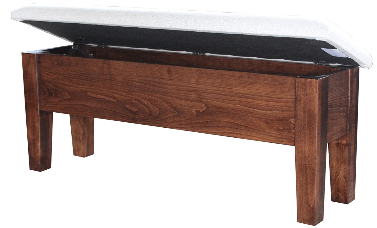 Shaker Heavy Leg Storage Bench