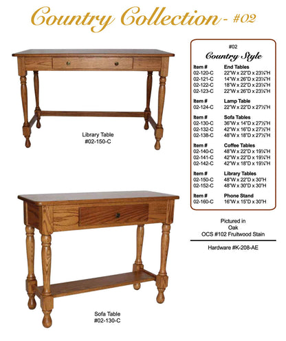 Country Coffee Table