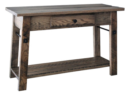 Ironwood Rough Sawn Sofa Table