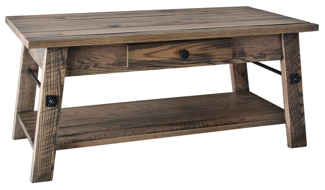 Ironwood Rough Sawn Coffee Table