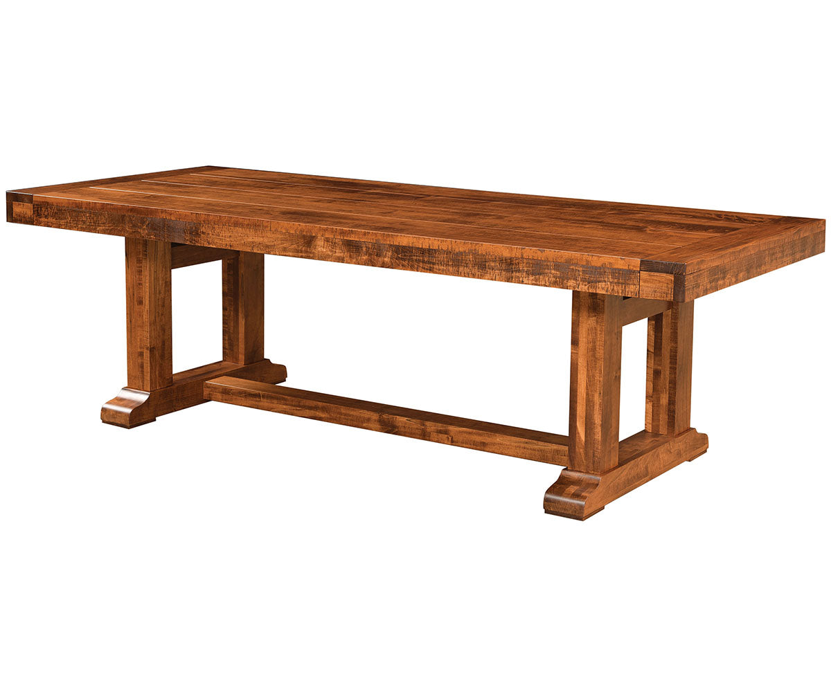 Auburn Saw-Marked Farmhouse Table