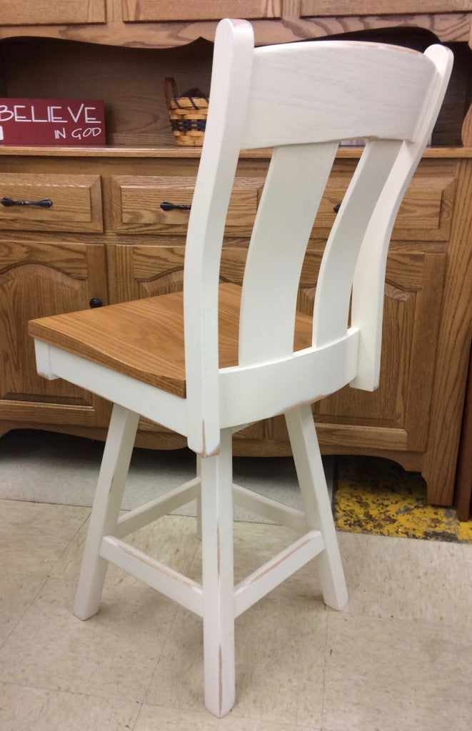24 Austin Bar Stool - Amish Traditions
