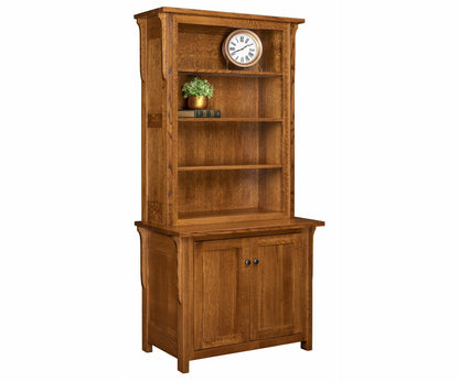 Boston 2 Door Credenza & Bookcase Topper