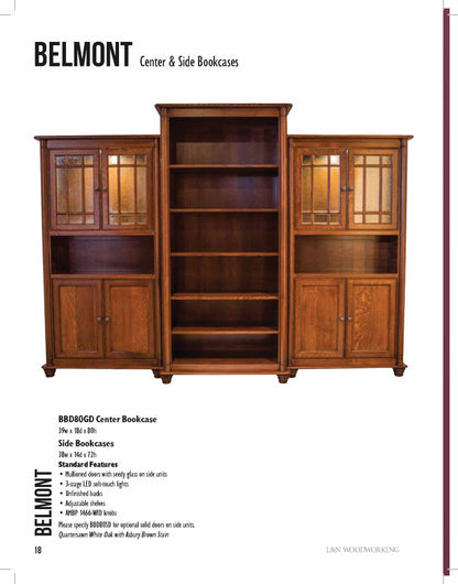 Belmont  Center Bookcase