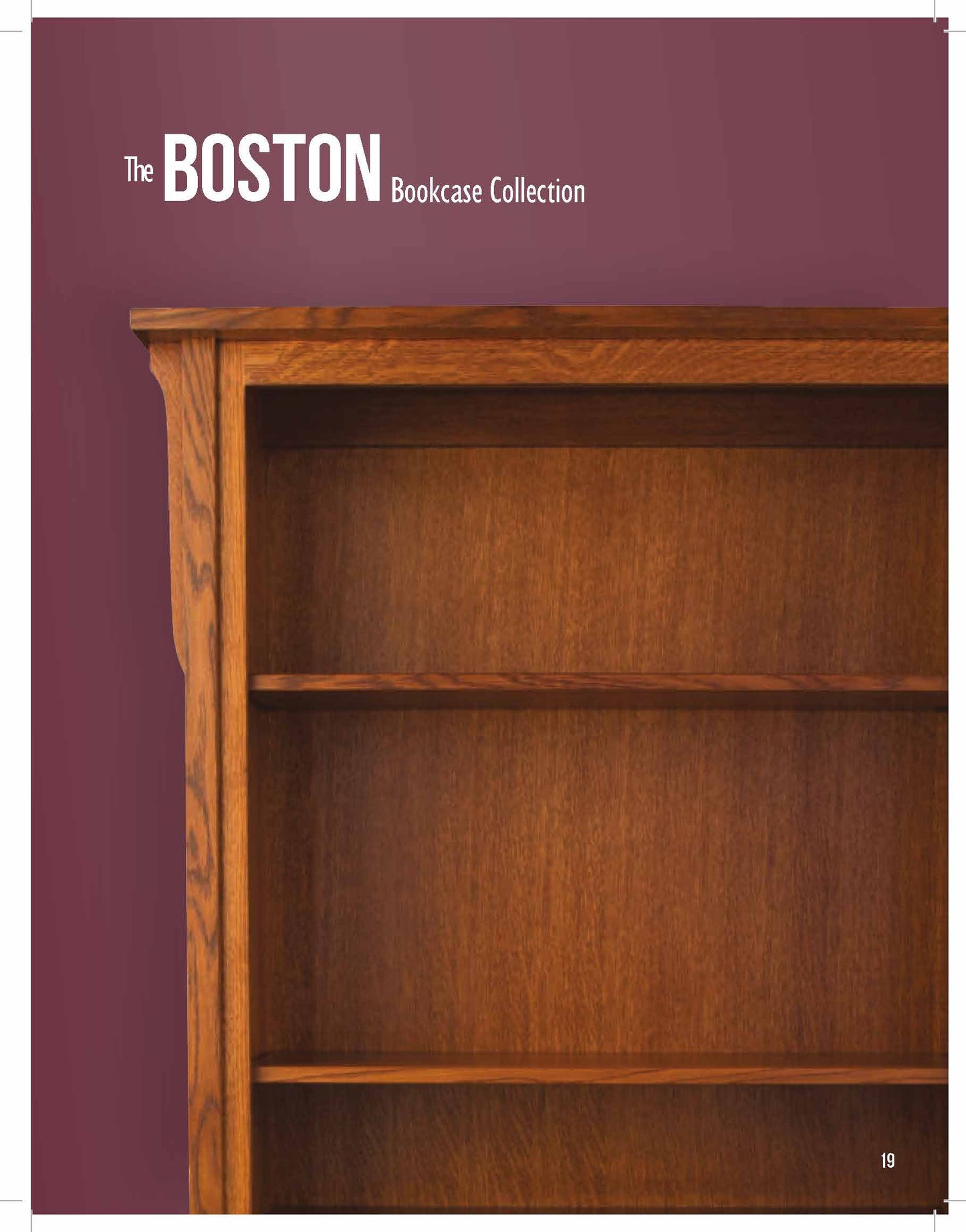 Boston  Open & Side Bookcases