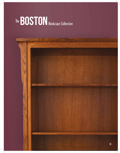 Boston  Open & Side Bookcases