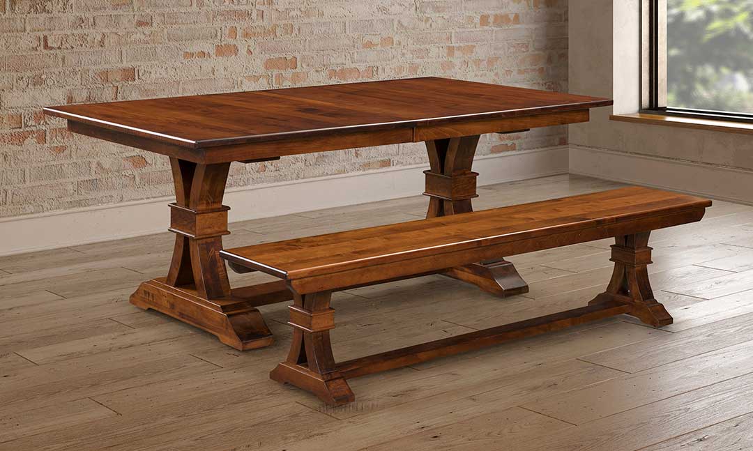 Bowerstown Double Pedestal Table