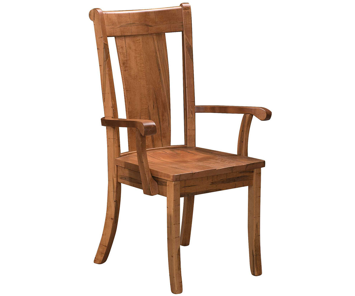 Brady Saw-Marked Arm Chair