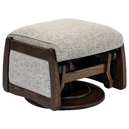 Paris Gliding Swivel Ottoman