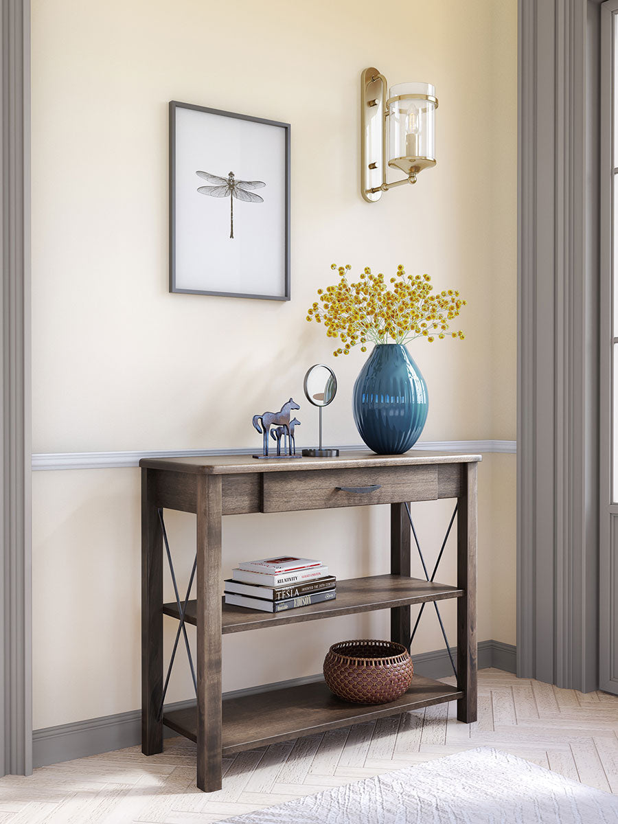Crossway 36" Sofa Table with Drawer