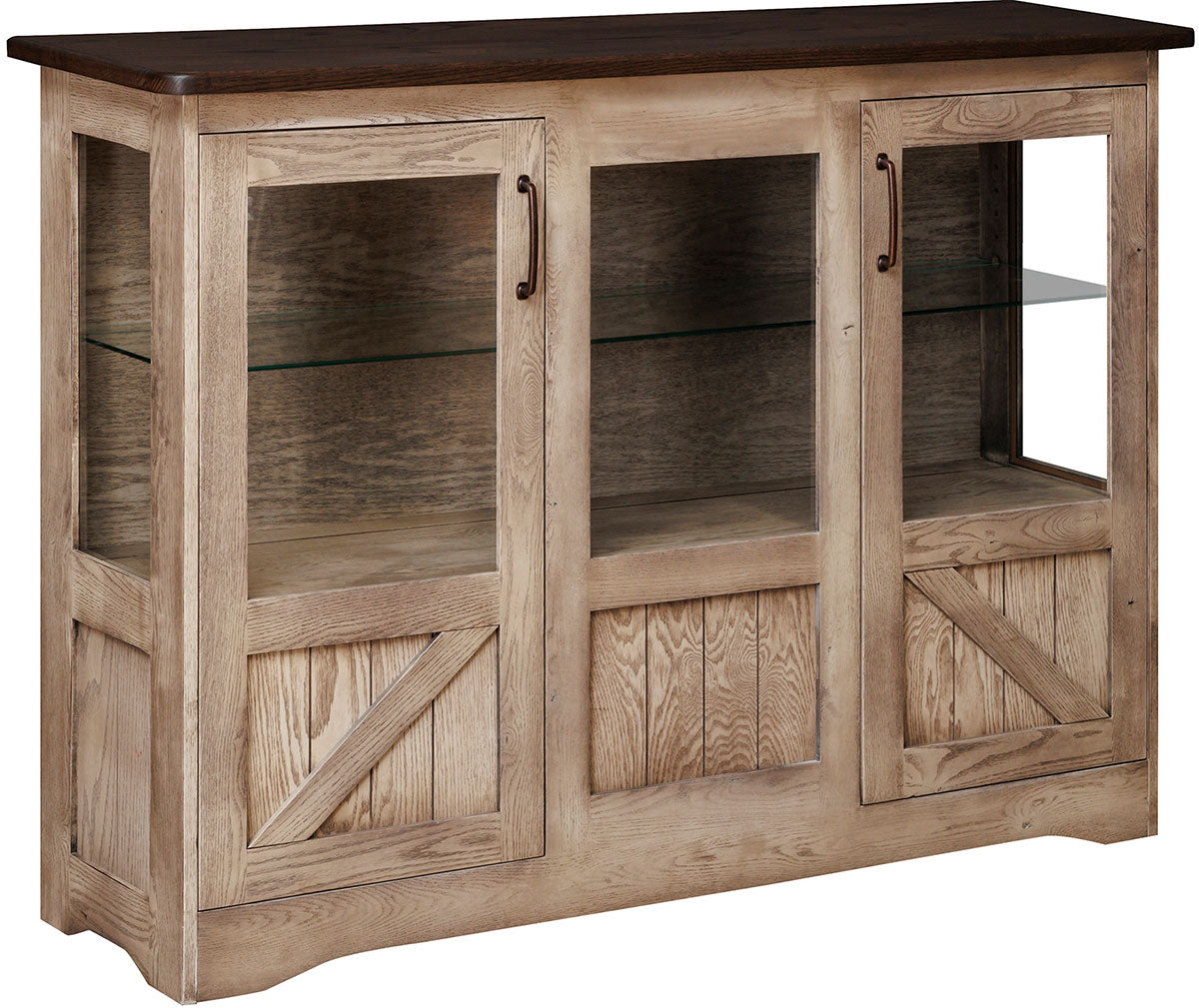 Farmstead Server with Glass Doors