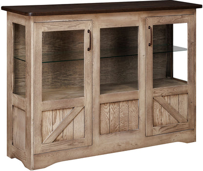 Farmstead Server with Glass Doors