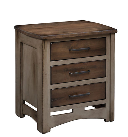Homestead Three Drawer Night Stand