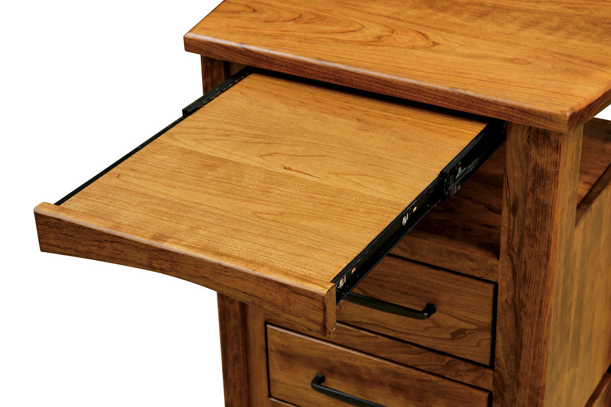 Homestead Night Stand with Pull Out Tray