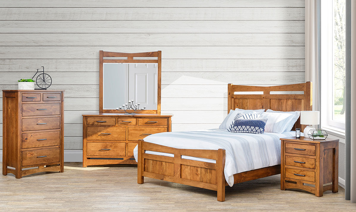 Homestead Night Stand with Pull Out Tray