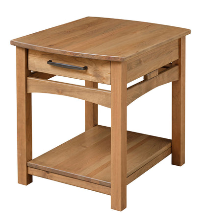Homestead End Table with Drawer