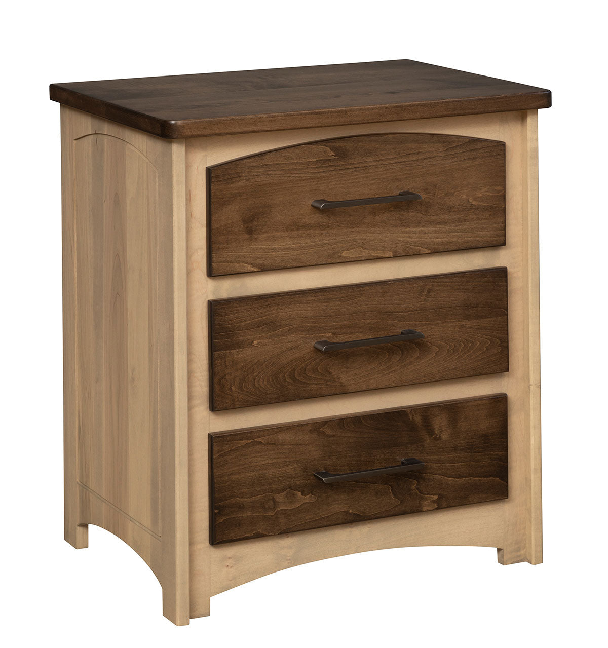 Horizon Three Drawer Night Stand