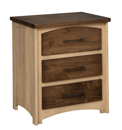 Horizon Three Drawer Night Stand