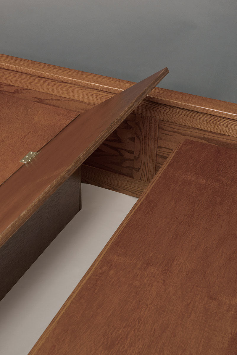 Lancaster Mission Six Drawer Platform Bed