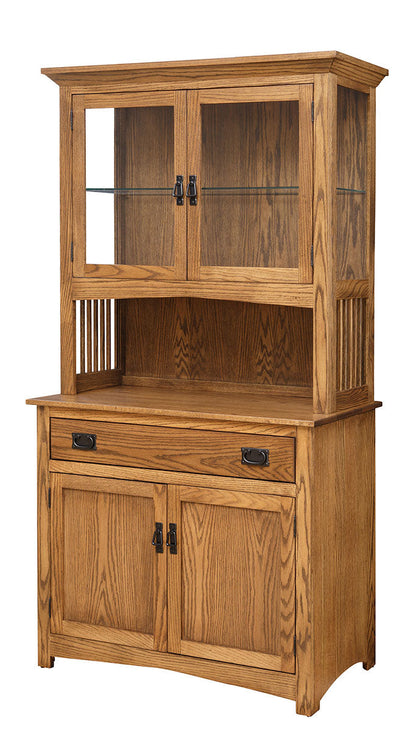 Lancaster Mission Two Door China Hutch