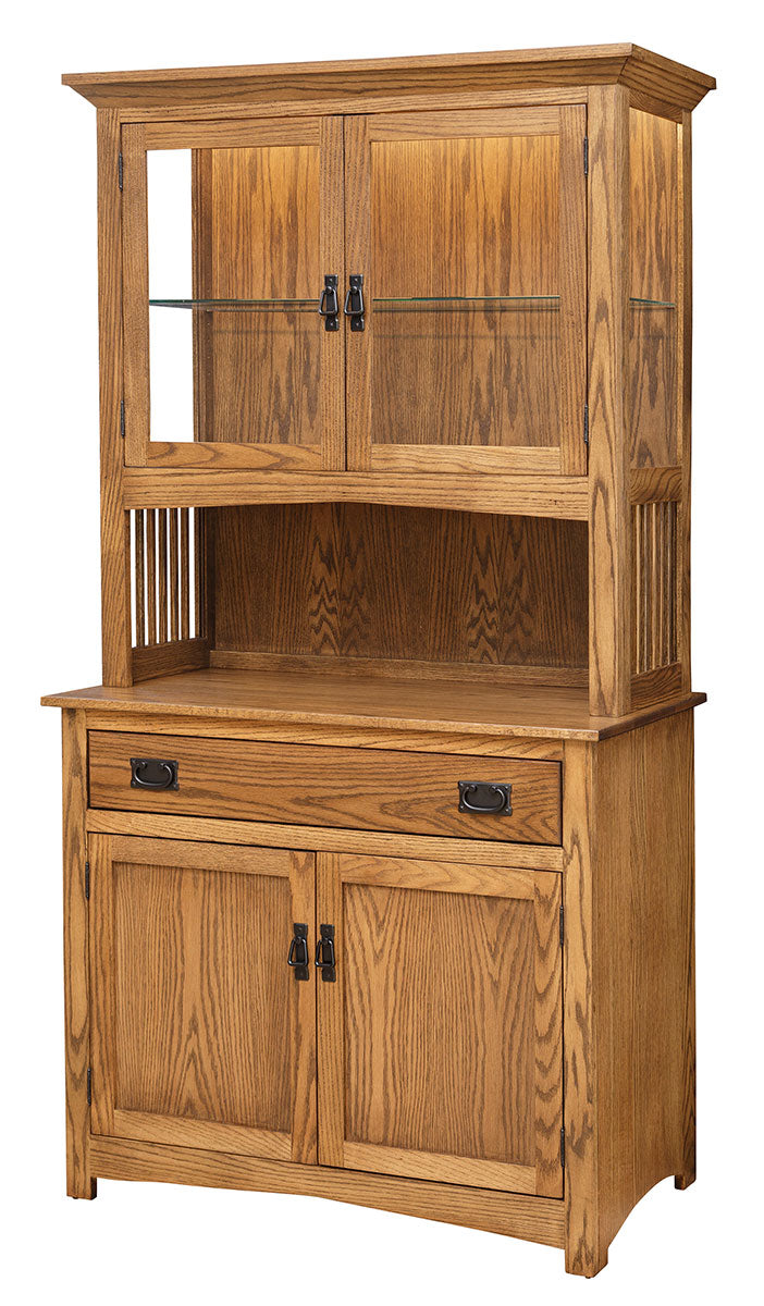 Lancaster Mission Two Door China Hutch