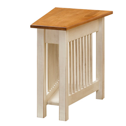 Lancaster Mission Wedge End Table