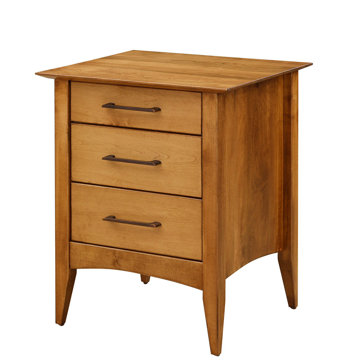 Simplicity Three Drawer Night Stand