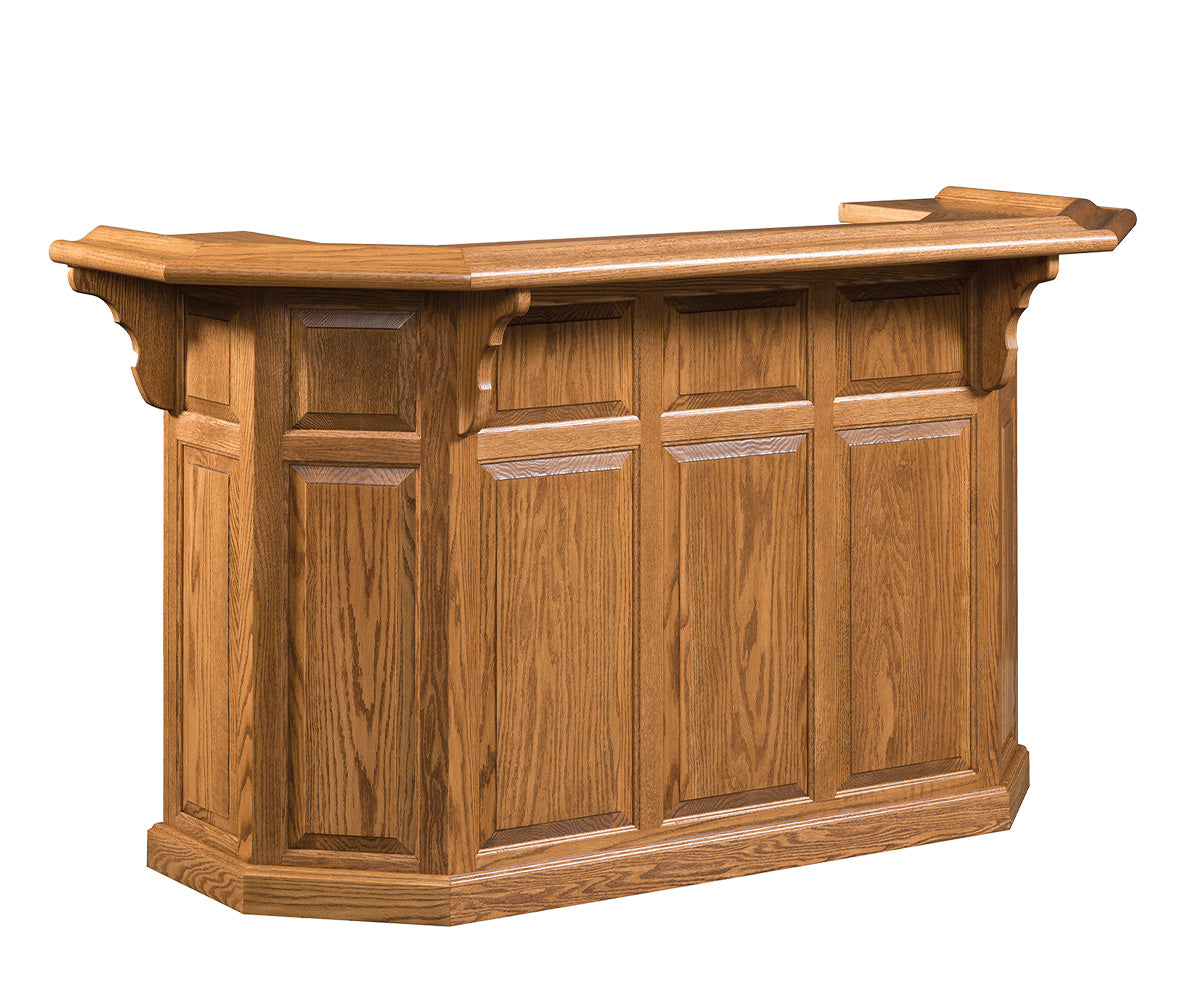 Canted Raised Panel Bar
