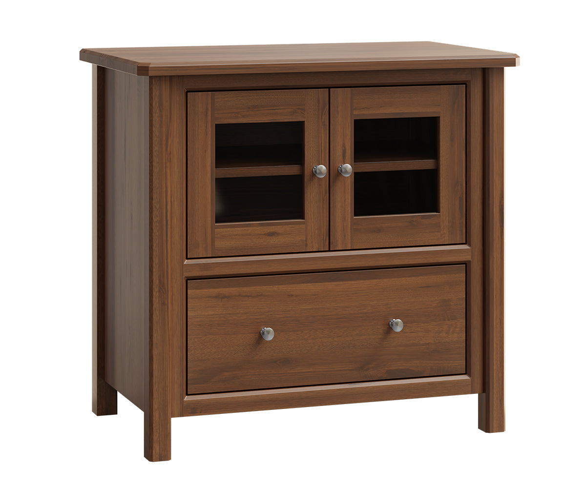 Cornwell Small TV Stand with Doors