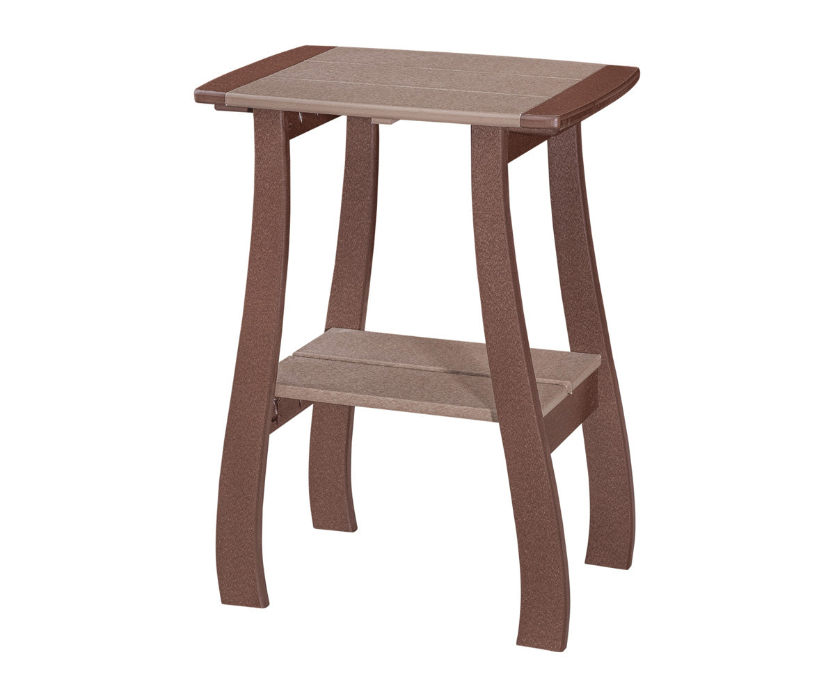 Poly Counter End Table 30" High
