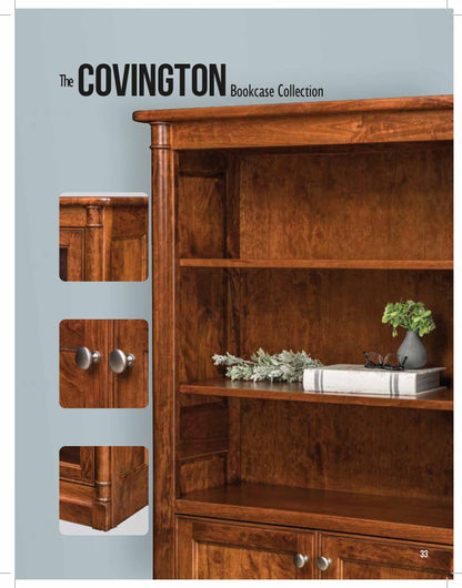 Covington  36" Open Bookcase
