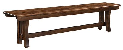 Curved Mission Bench
