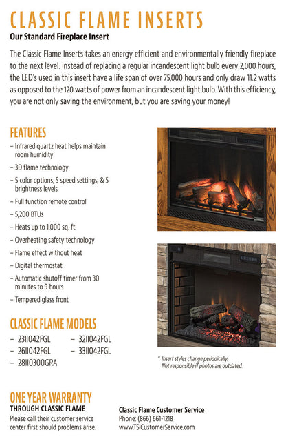 Regal Fireplace Entertainment Center
