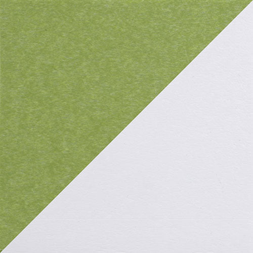 Lime Green & White