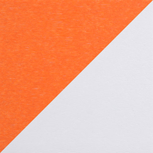 Tangerine & White